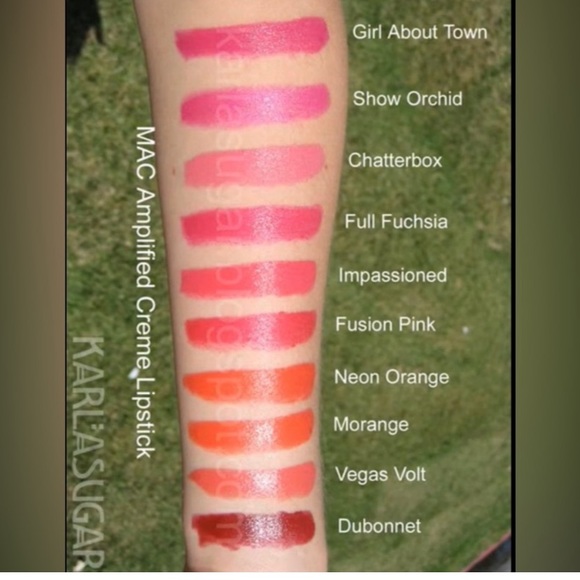 LNIB Original MORANGE Amplified Lipstick MAC In Box - Picture 7 of 14